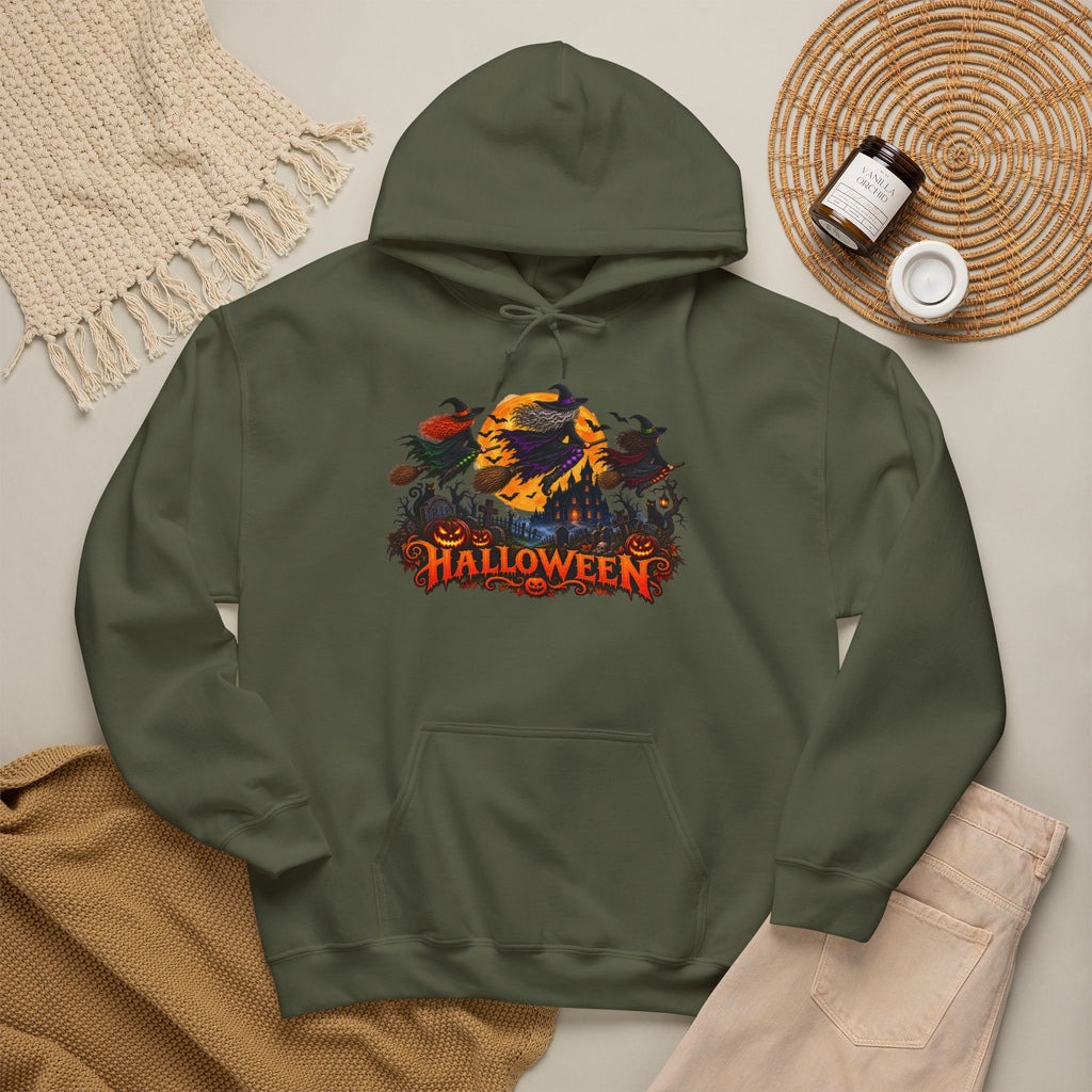 Jack Skellington Moon Halloween Hoodie | Pumpkin Patch Night