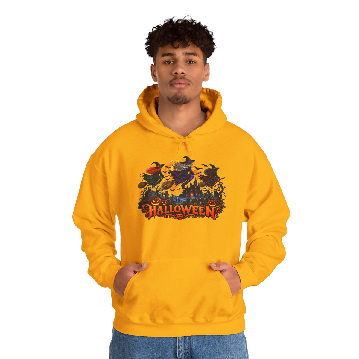 Jack Skellington Moon Halloween Hoodie | Pumpkin Patch Night
