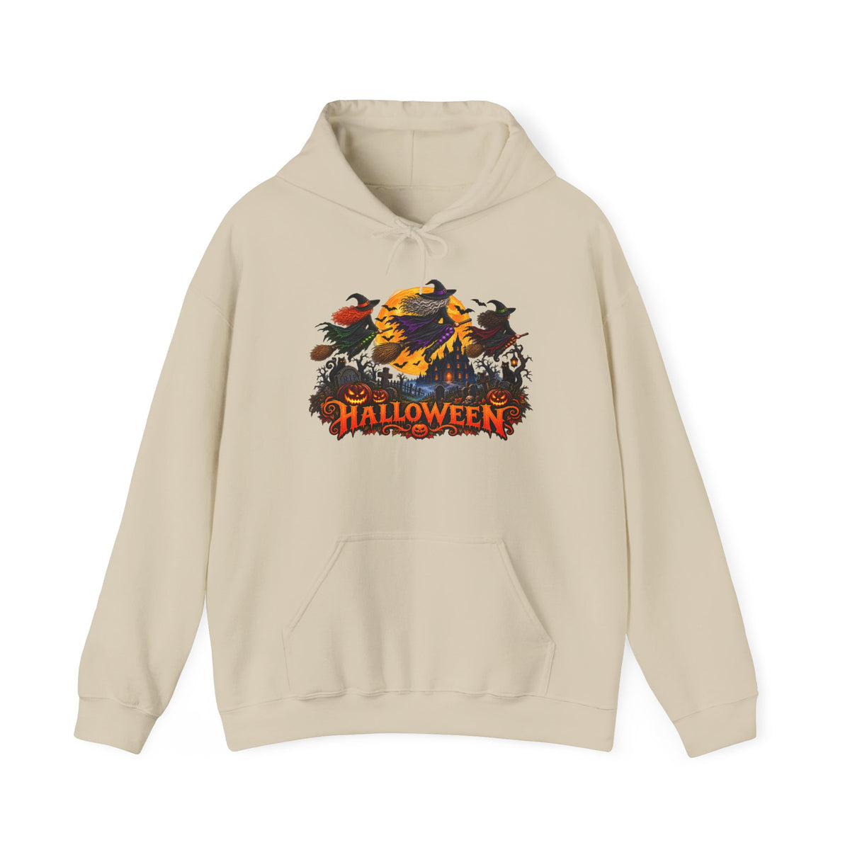Jack Skellington Moon Halloween Hoodie | Pumpkin Patch Night