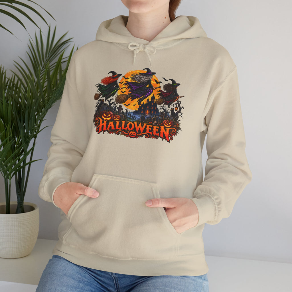 Jack Skellington Moon Halloween Hoodie | Pumpkin Patch Night