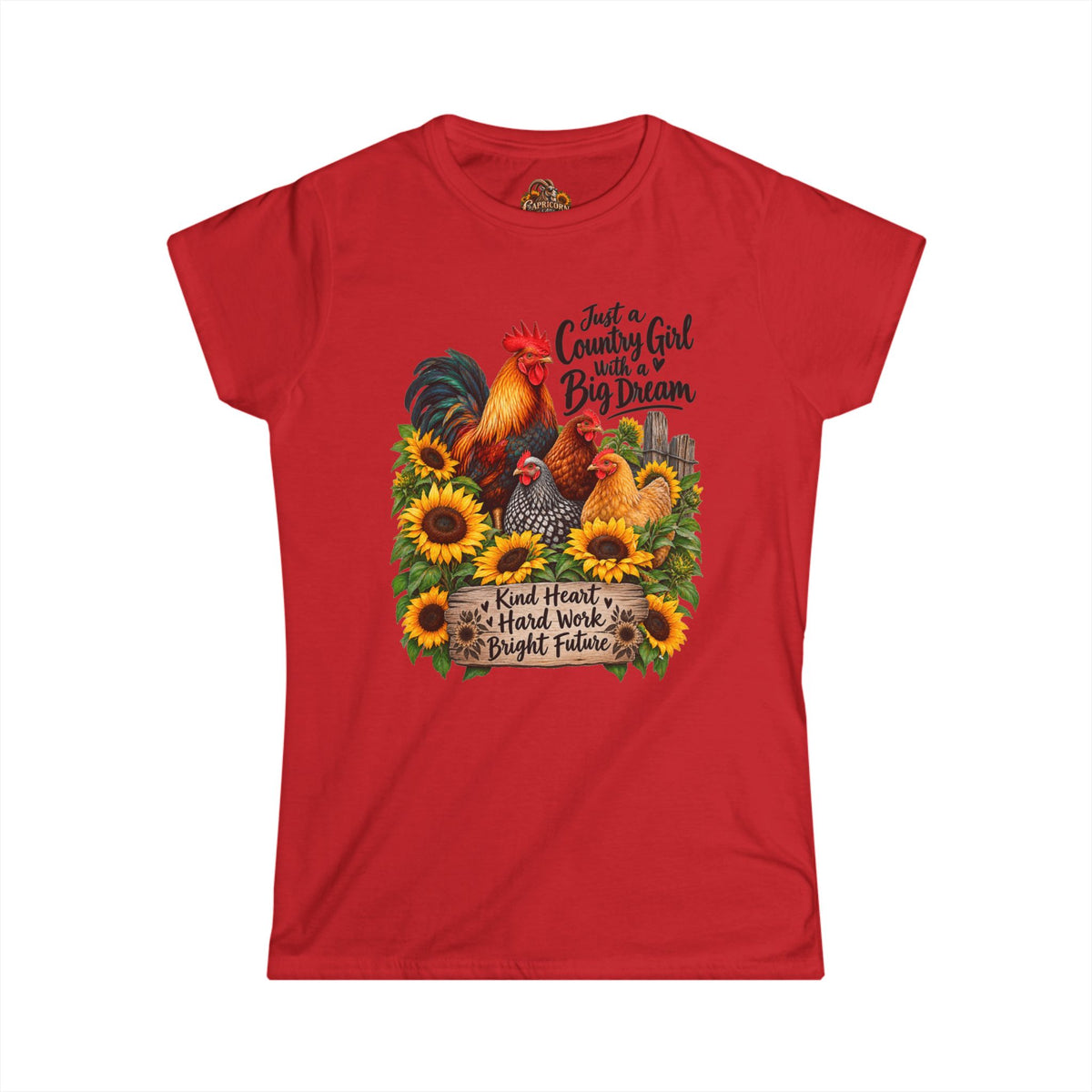 Country Girl with Big Dream | Chickens and Sunflowers