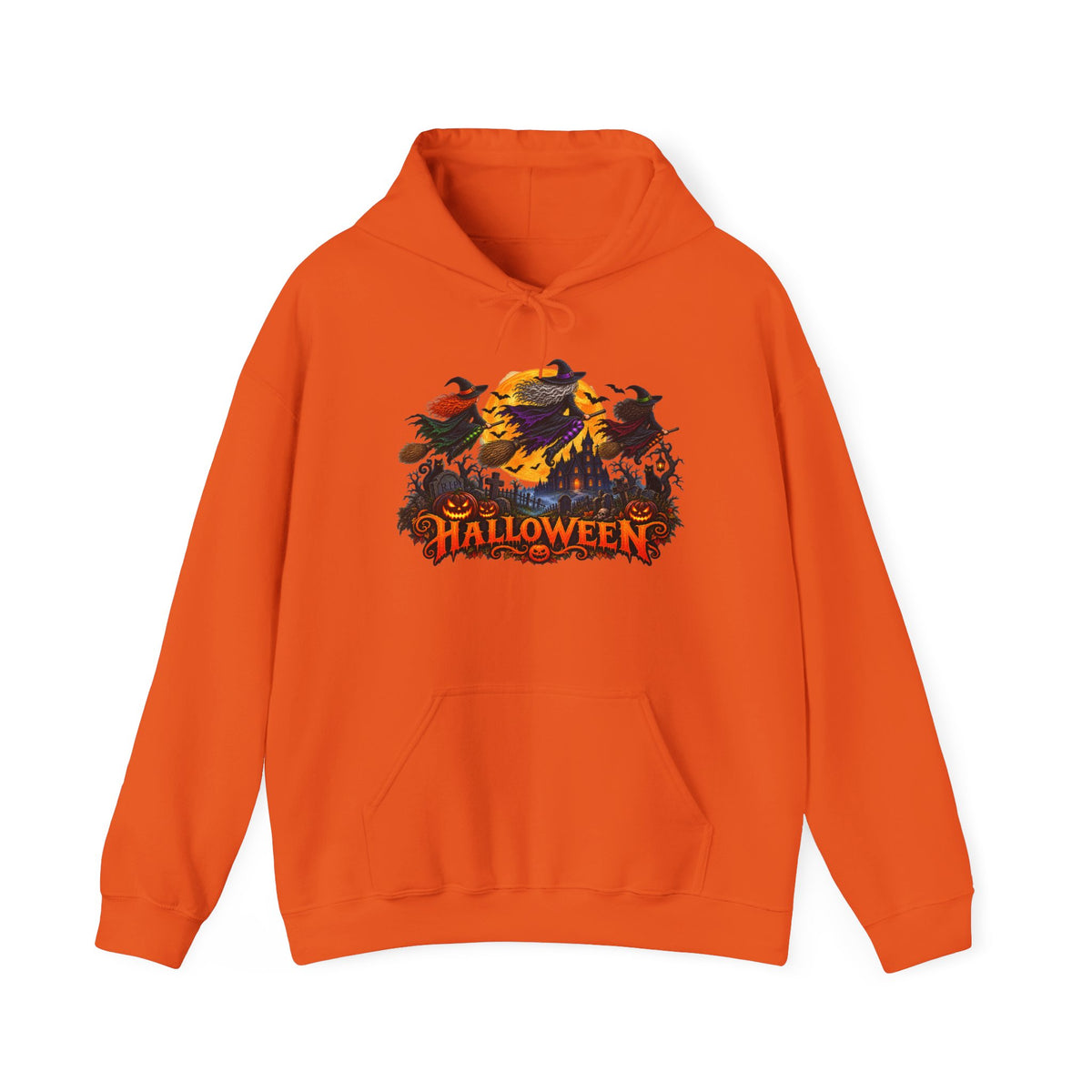 Jack Skellington Moon Halloween Hoodie | Pumpkin Patch Night