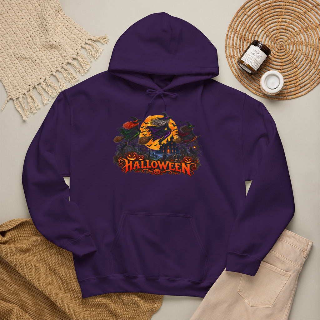 Jack Skellington Moon Halloween Hoodie | Pumpkin Patch Night