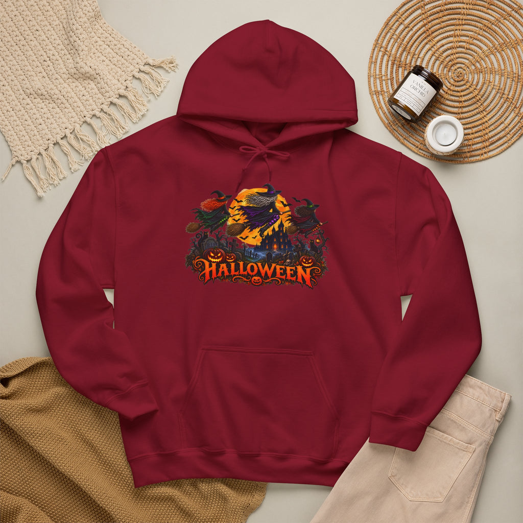 Jack Skellington Moon Halloween Hoodie | Pumpkin Patch Night