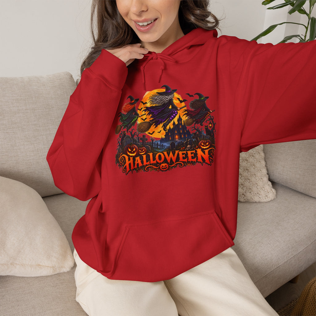 Jack Skellington Moon Halloween Hoodie | Pumpkin Patch Night
