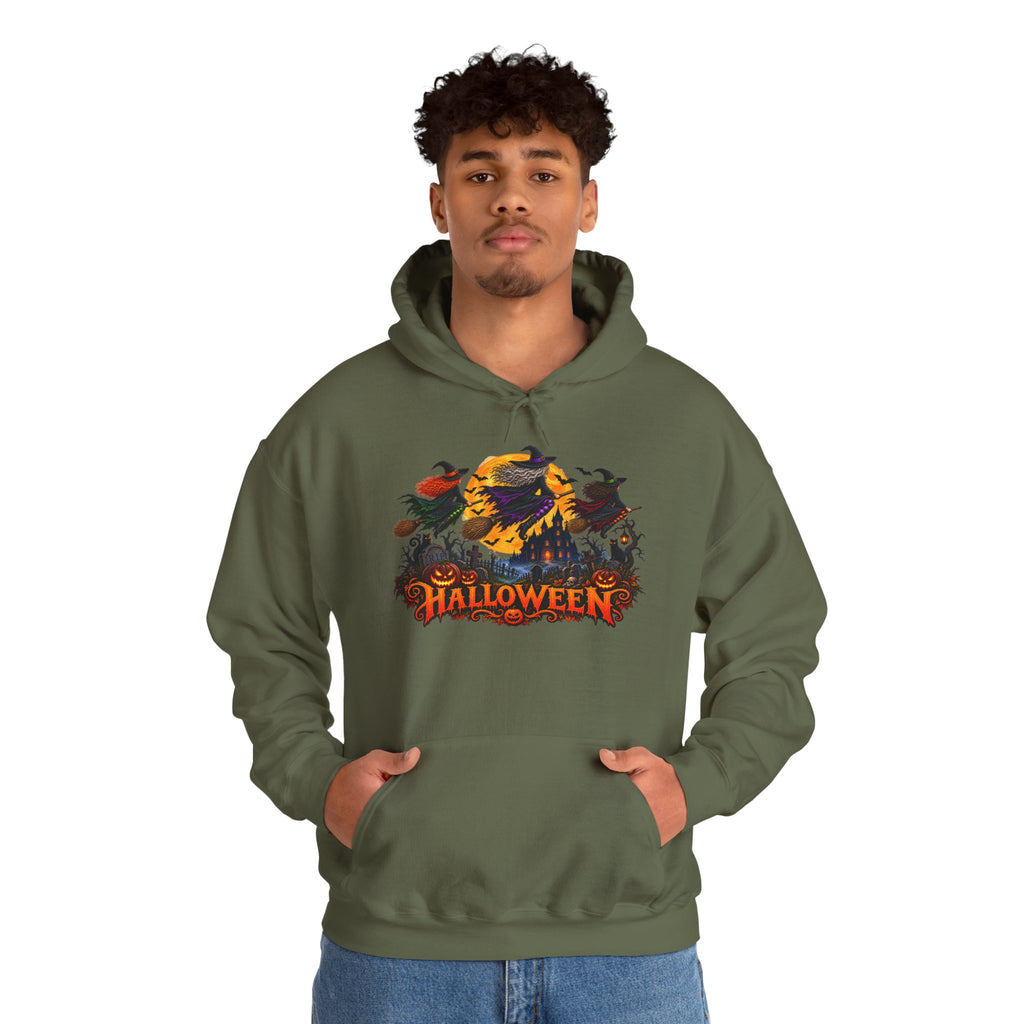 Jack Skellington Moon Halloween Hoodie | Pumpkin Patch Night