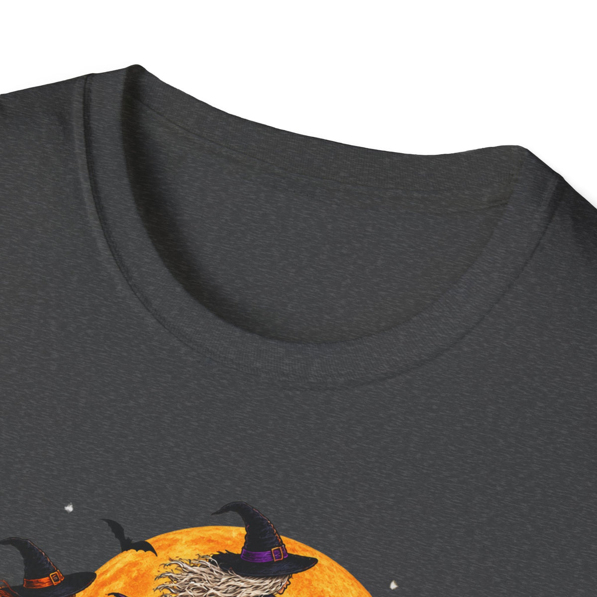 Witching You a Happy Halloween T-Shirt | Witch, Bats, Pumpkin, Moon