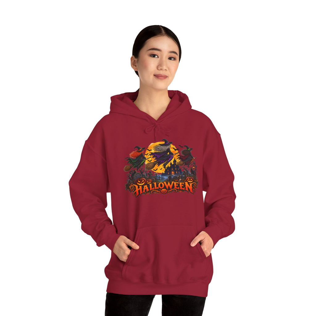 Jack Skellington Moon Halloween Hoodie | Pumpkin Patch Night