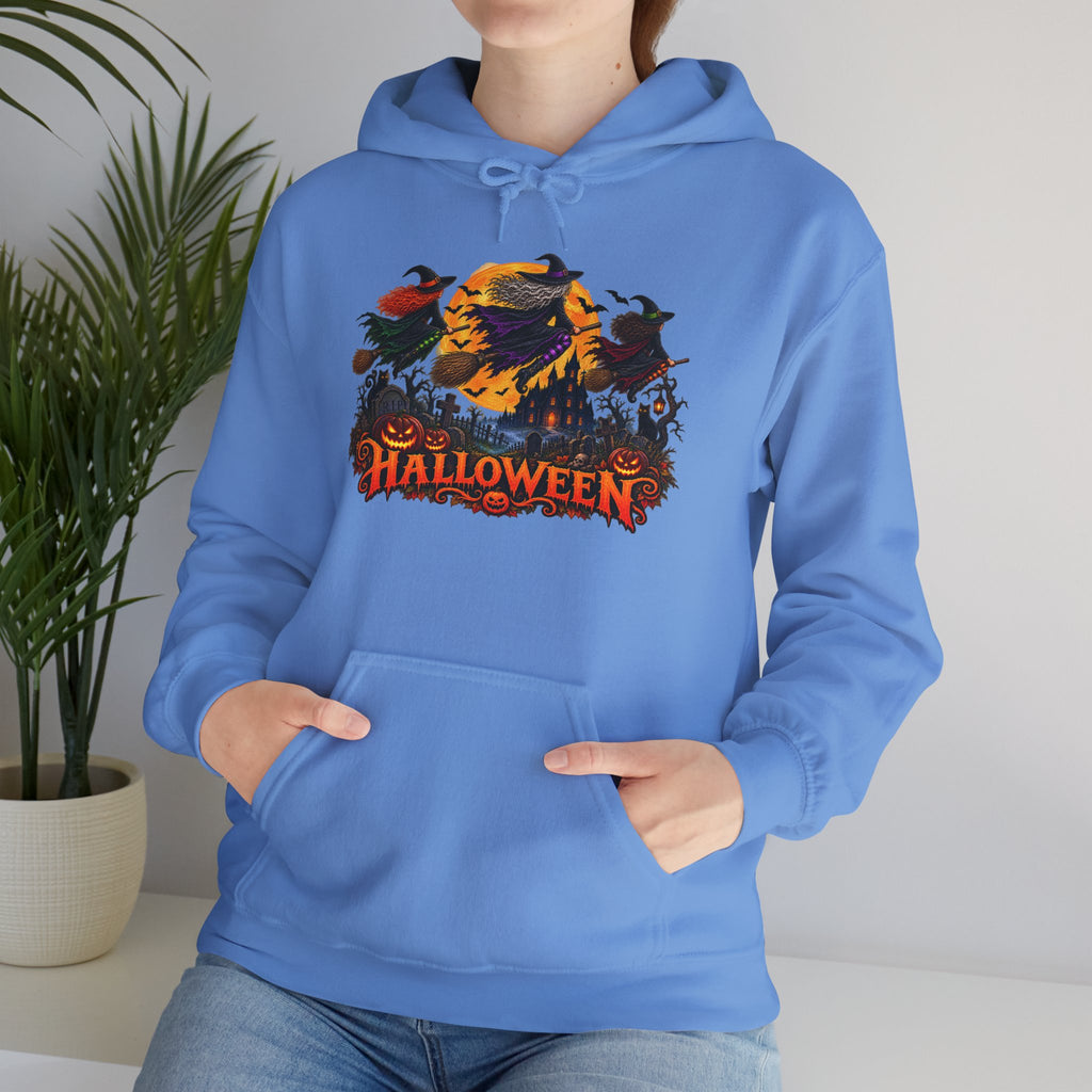 Jack Skellington Moon Halloween Hoodie | Pumpkin Patch Night