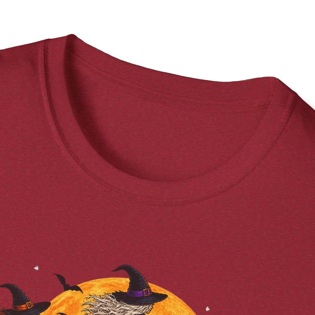 Witching You a Happy Halloween T-Shirt | Witch, Bats, Pumpkin, Moon
