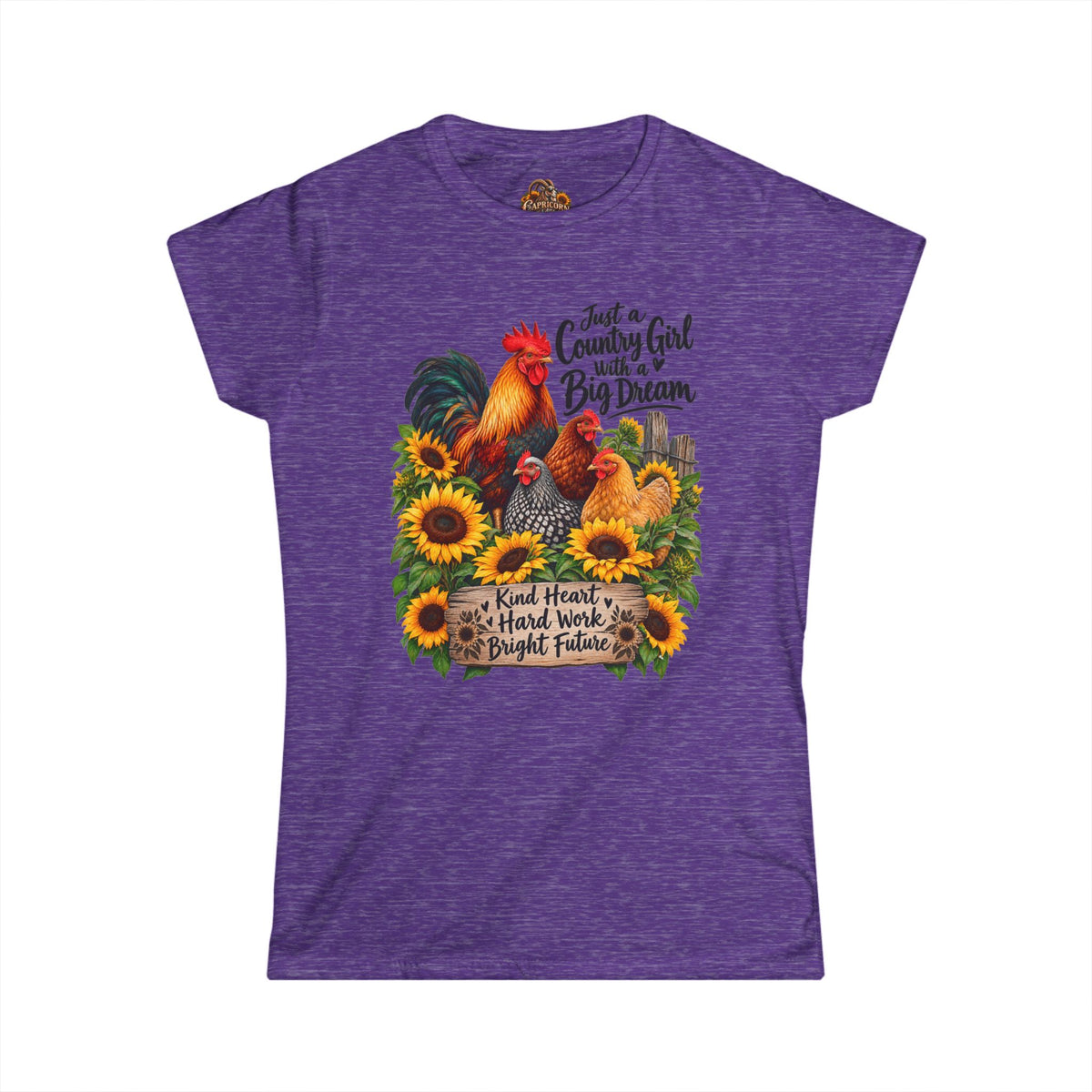 Country Girl with Big Dream | Chickens and Sunflowers