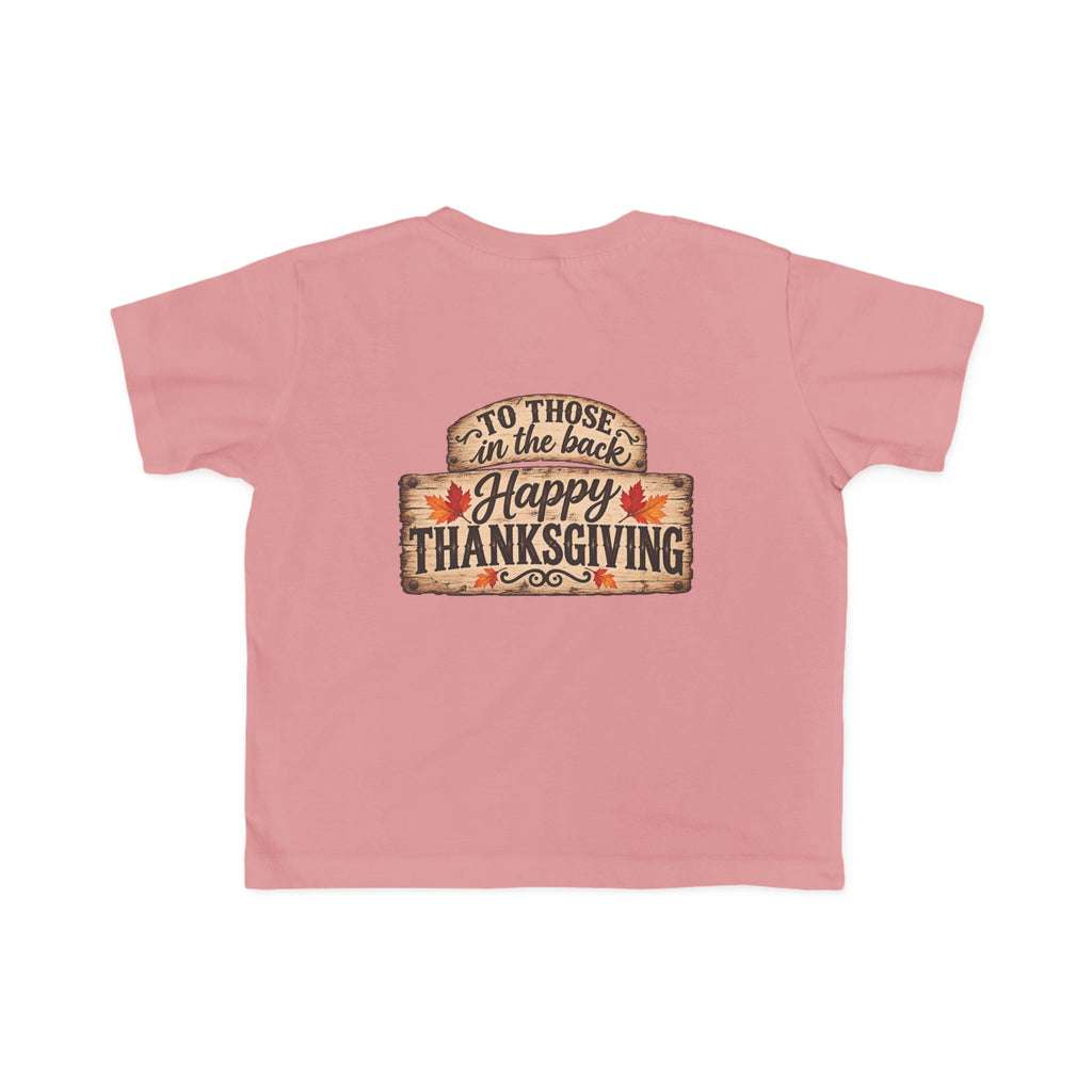 Toddler T-Shirt — 'Happy Thanksgiving' Turkey Truck Design