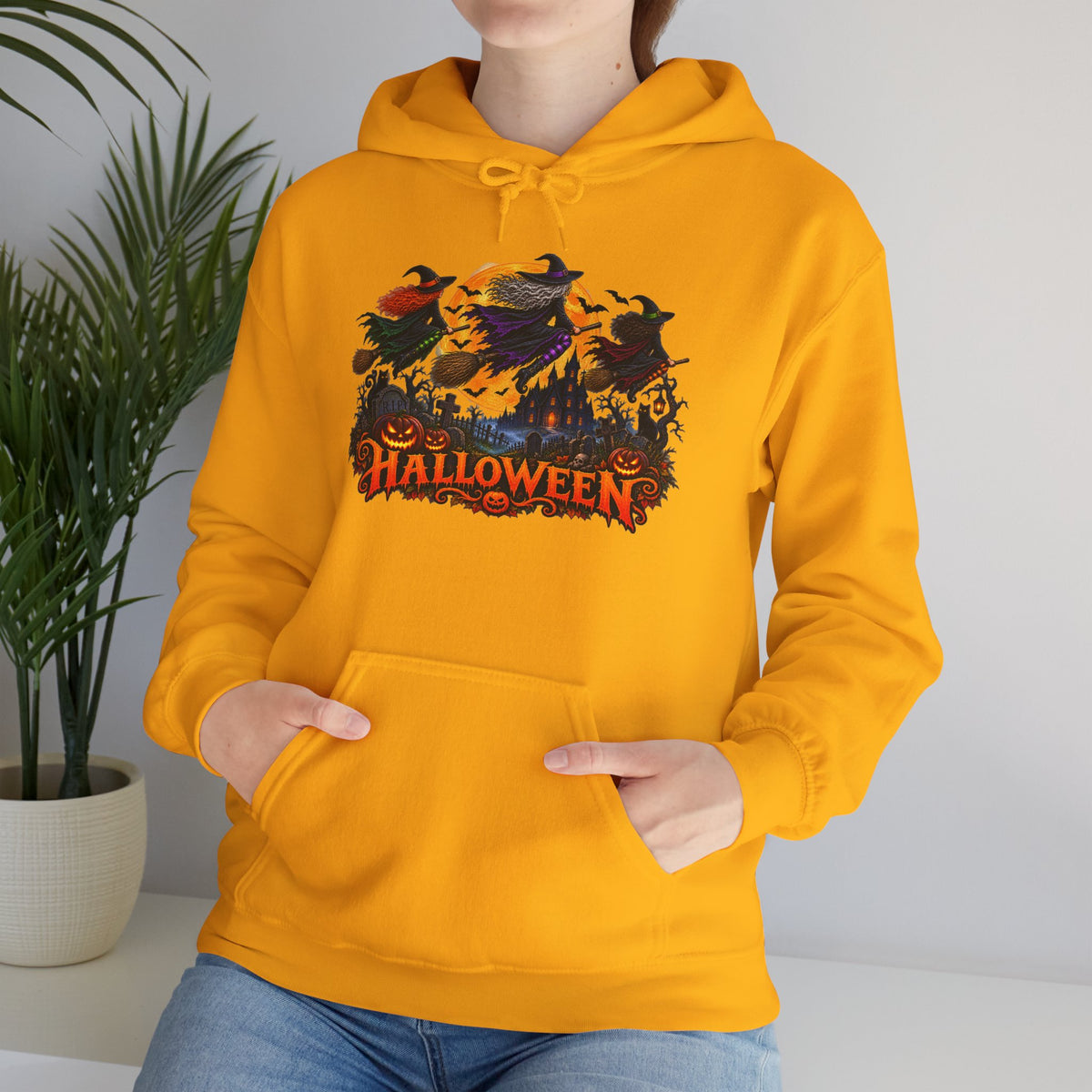 Jack Skellington Moon Halloween Hoodie | Pumpkin Patch Night