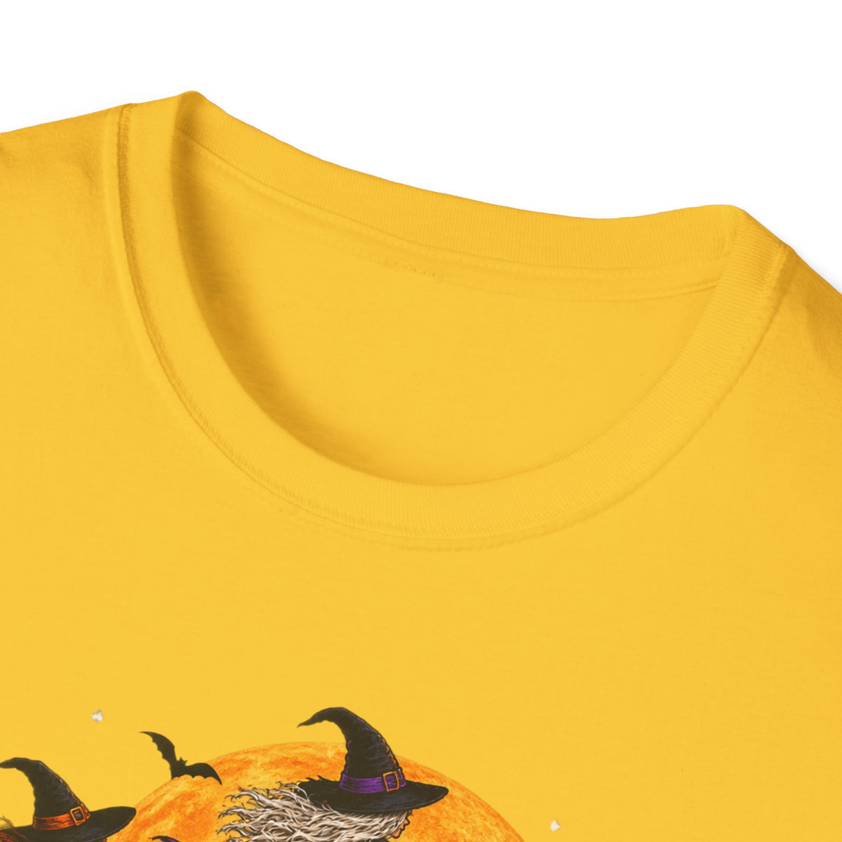 Witching You a Happy Halloween T-Shirt | Witch, Bats, Pumpkin, Moon