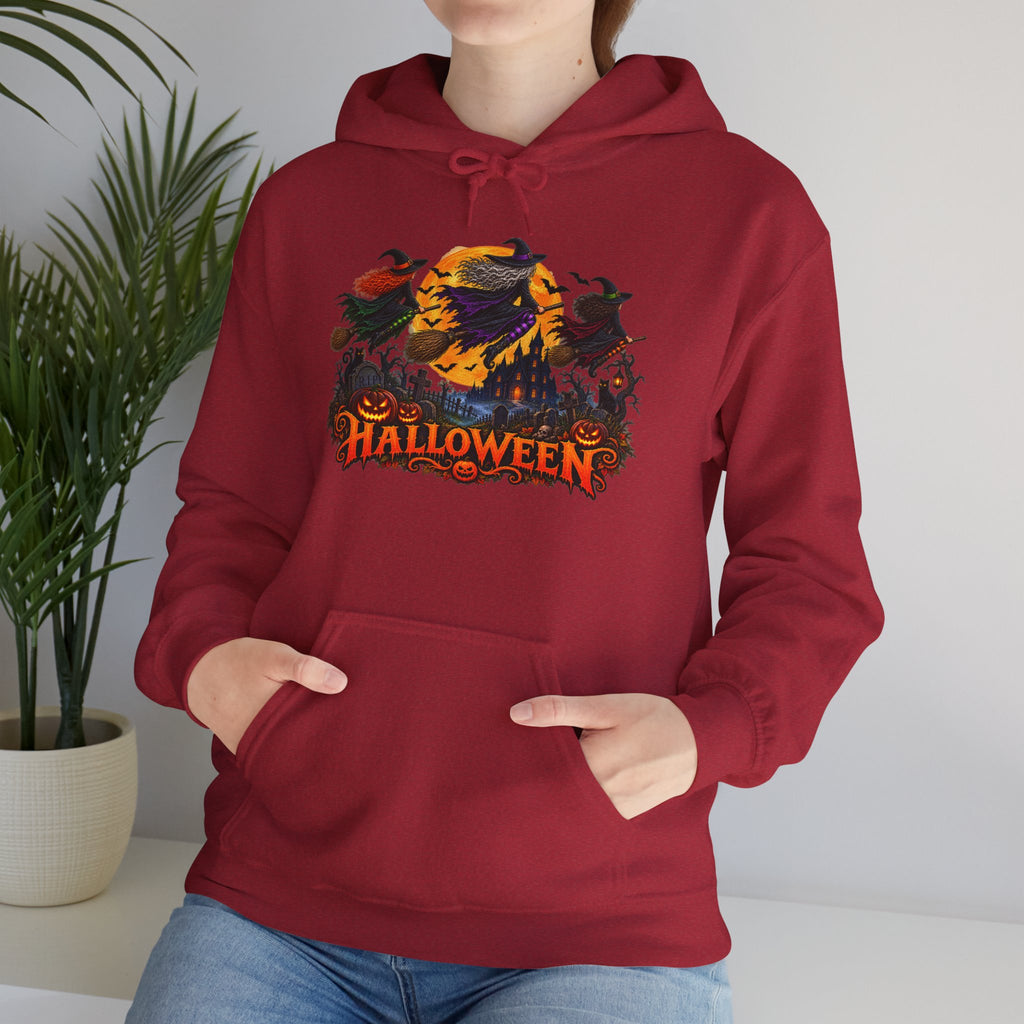 Jack Skellington Moon Halloween Hoodie | Pumpkin Patch Night