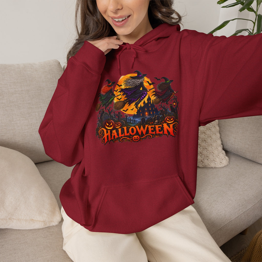 Jack Skellington Moon Halloween Hoodie | Pumpkin Patch Night