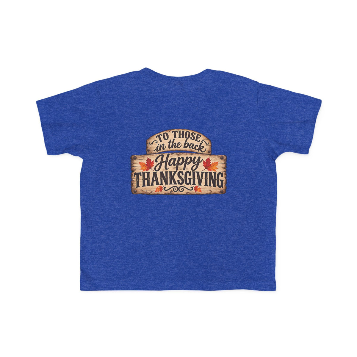 Toddler T-Shirt — 'Happy Thanksgiving' Turkey Truck Design