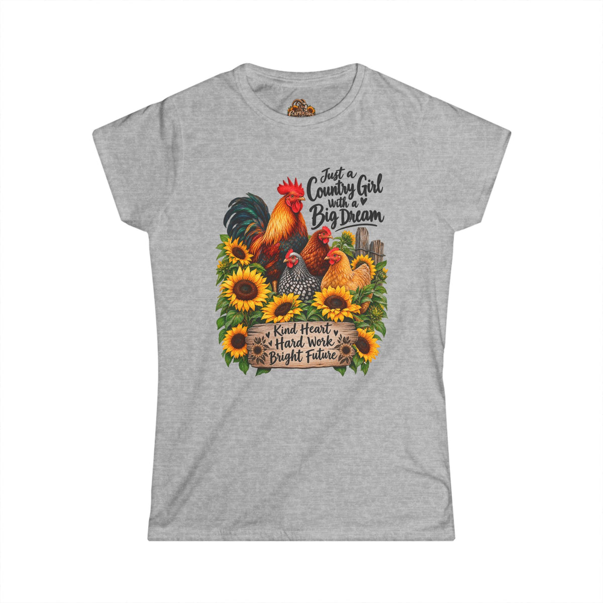 Country Girl with Big Dream | Chickens and Sunflowers