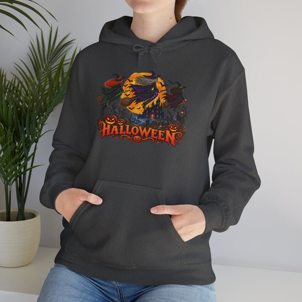 Jack Skellington Moon Halloween Hoodie | Pumpkin Patch Night