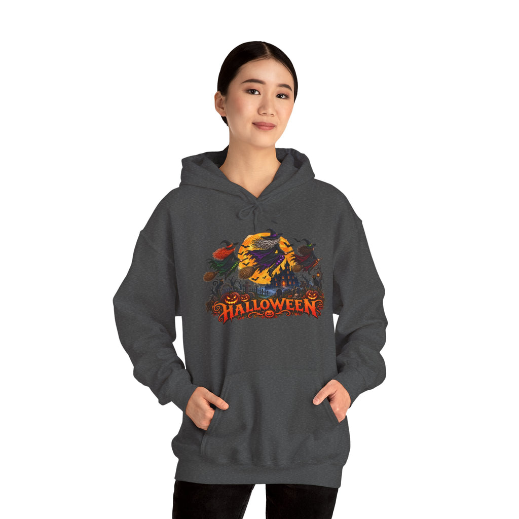 Jack Skellington Moon Halloween Hoodie | Pumpkin Patch Night