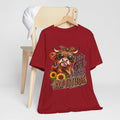 Girl With Attitude Cow Graphic Tee – "Just a Girl with a Little Bit of Attitude" Sunflower Shirt