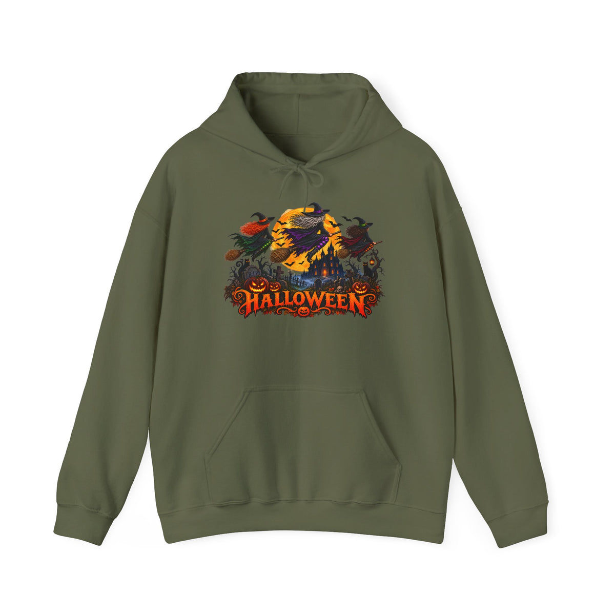 Jack Skellington Moon Halloween Hoodie | Pumpkin Patch Night