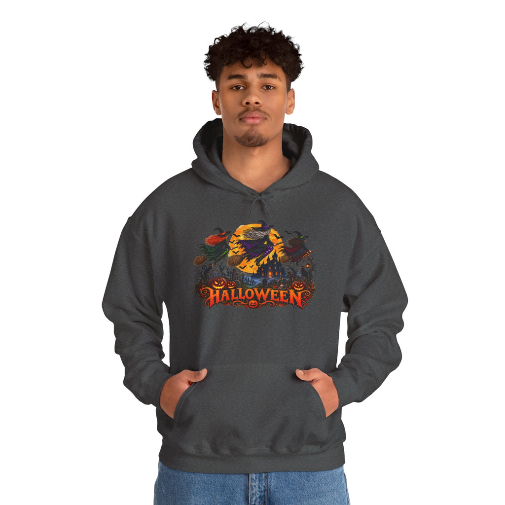 Jack Skellington Moon Halloween Hoodie | Pumpkin Patch Night