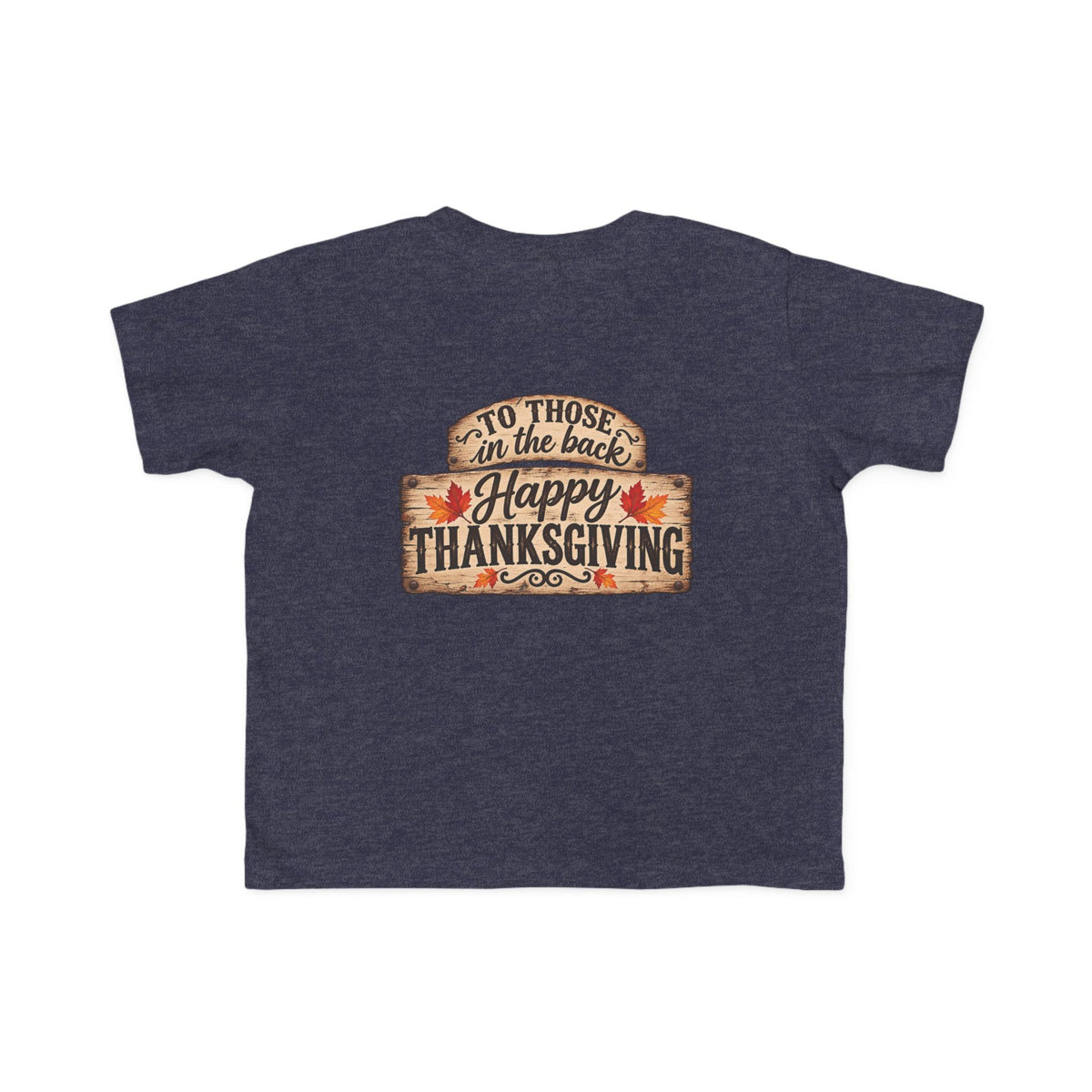 Toddler T-Shirt — 'Happy Thanksgiving' Turkey Truck Design