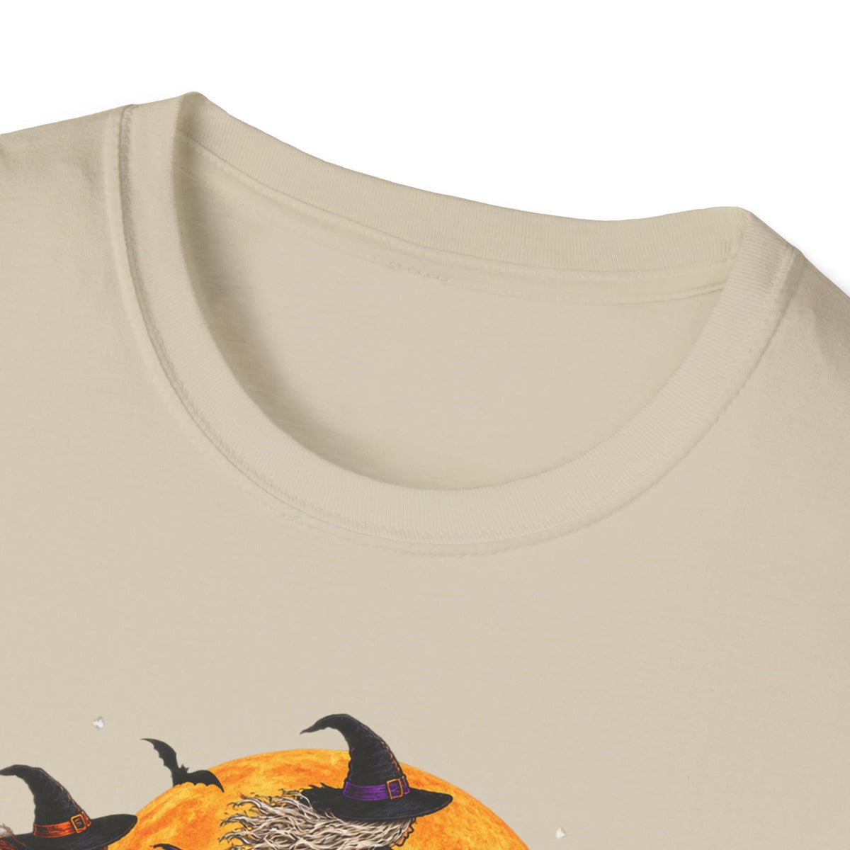 Witching You a Happy Halloween T-Shirt | Witch, Bats, Pumpkin, Moon