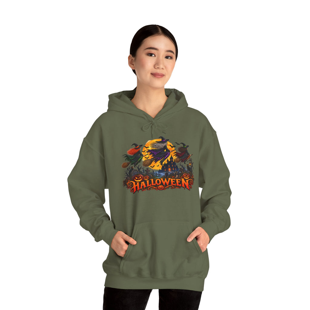 Jack Skellington Moon Halloween Hoodie | Pumpkin Patch Night
