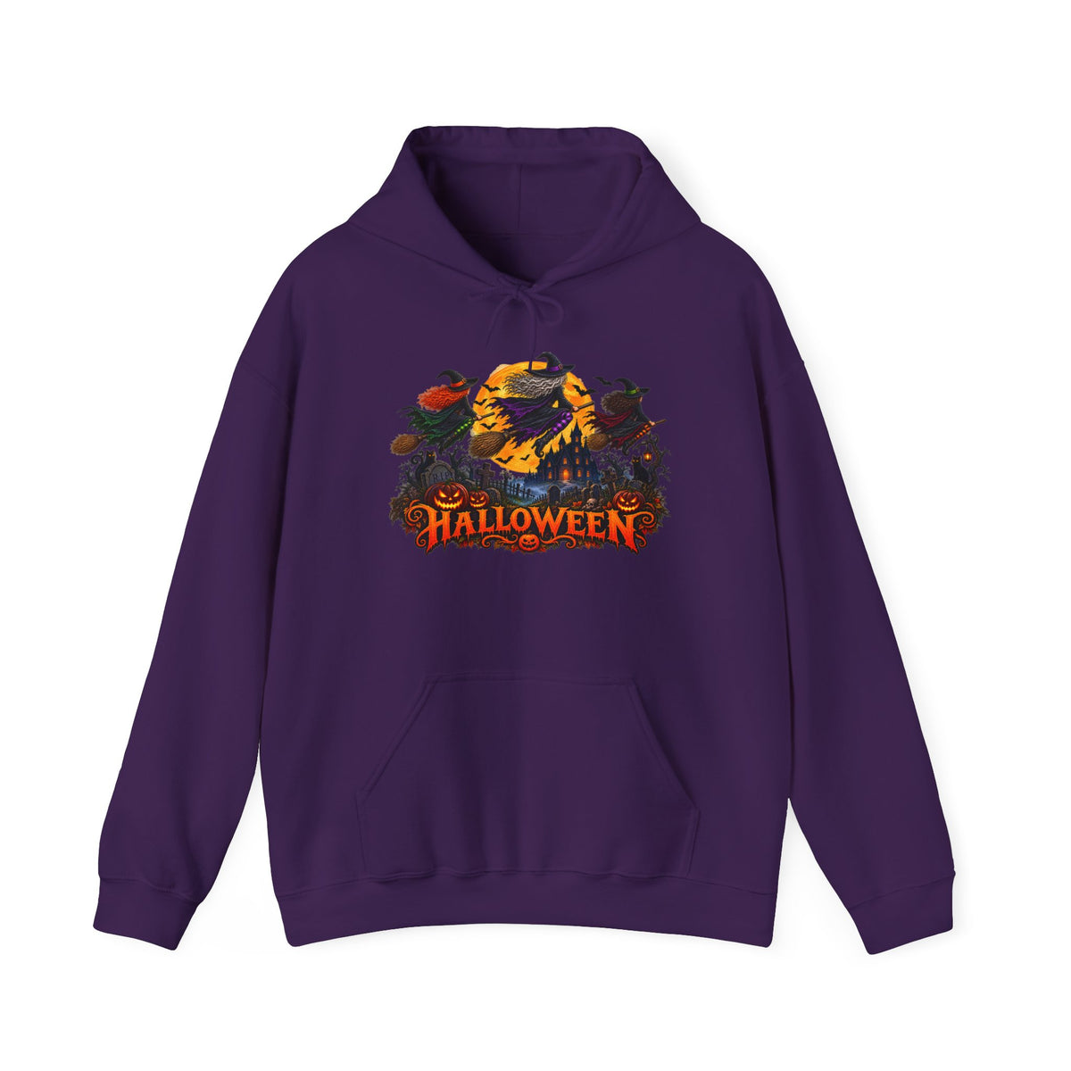 Jack Skellington Moon Halloween Hoodie | Pumpkin Patch Night