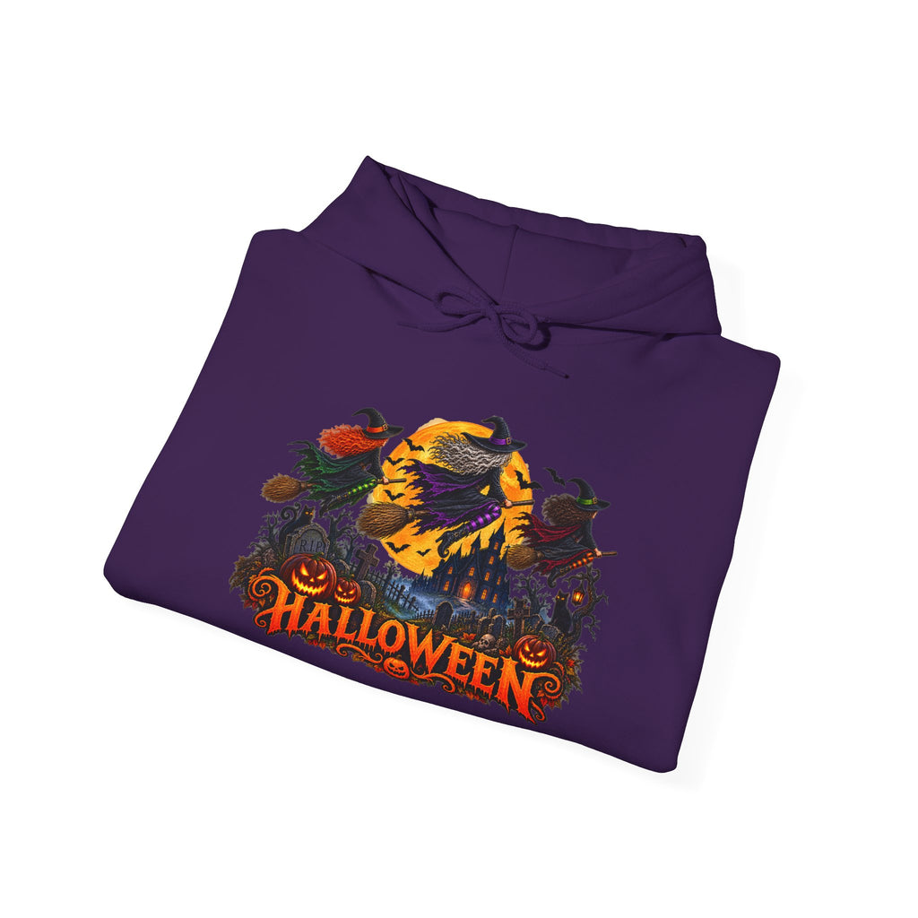 Jack Skellington Moon Halloween Hoodie | Pumpkin Patch Night