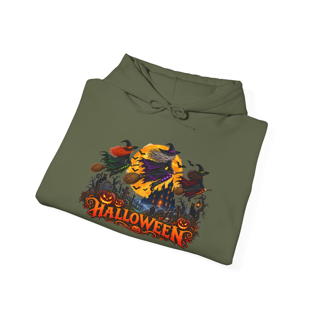 Jack Skellington Moon Halloween Hoodie | Pumpkin Patch Night